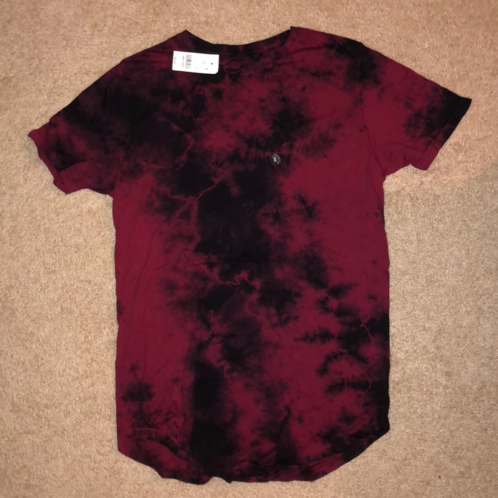 Pacsun Tie Die Scallop T-shirt